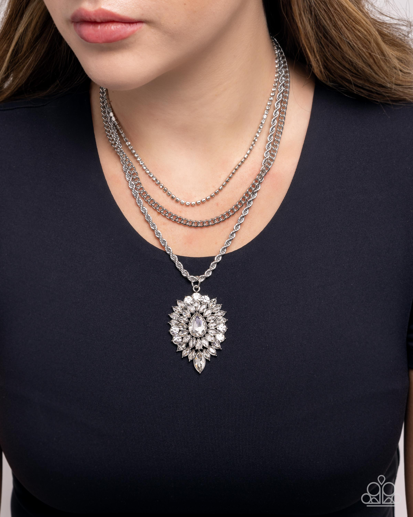 New Releases 1/9 Adorably Administrative - White Necklace
