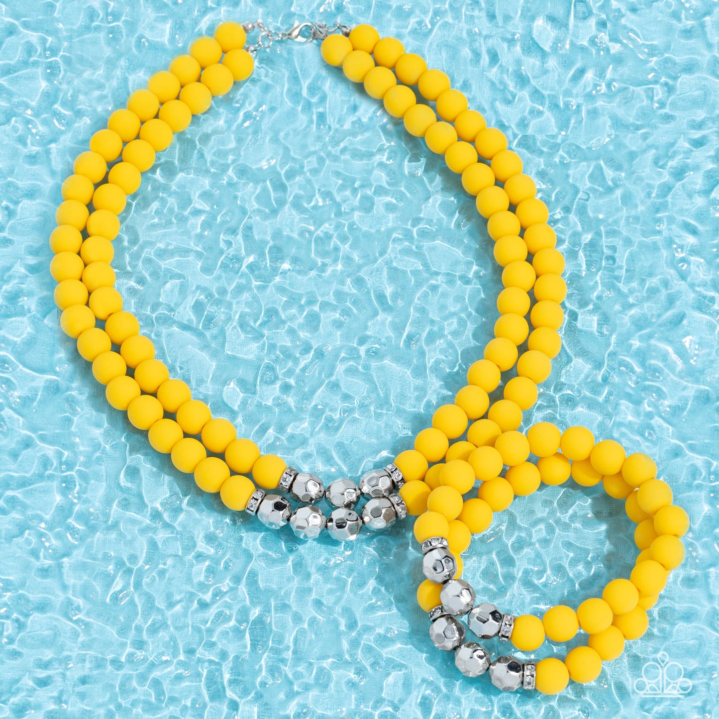 Summer Splash - Yellow Necklace