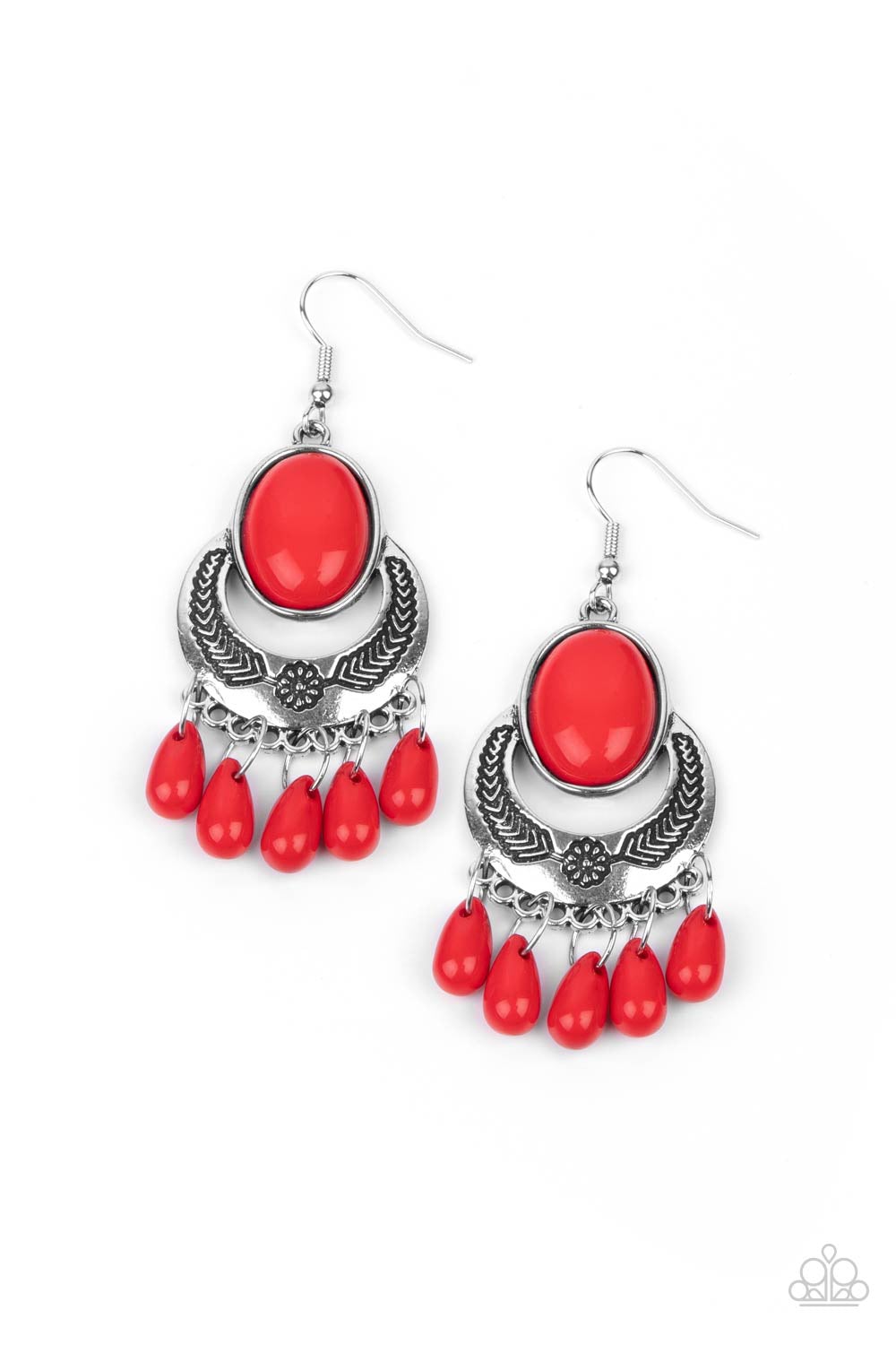 Prairie Flirt - Red Paparazzi Accessories